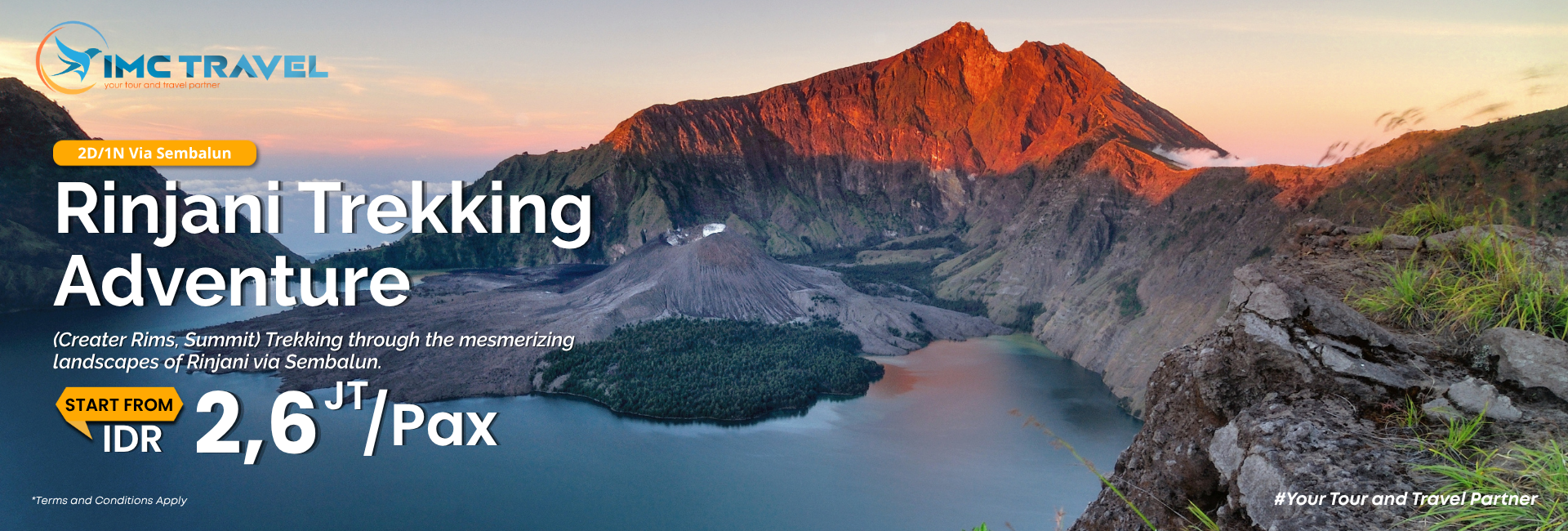 IMC TRAVEL WEB SLIDER (1920 x 650 piksel) RINJANI PAX